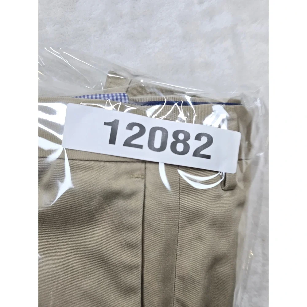 Banana Republic Chino Pants Mens 31x31 Khaki Cotton Non-Iron Tailored Slim Fit‎